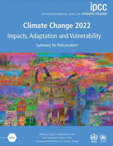 Rapport du GIEC 2022 en anglais: Impacts, Adaptation and Vulnerability